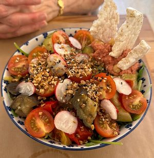 Salad mezze   at Riz Riz - Marais in Paris