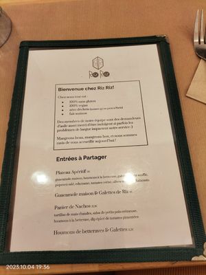  at Riz Riz - Marais in Paris