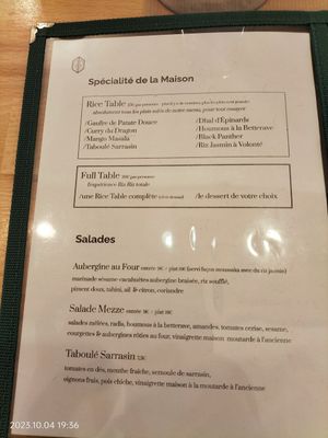  at Riz Riz - Marais in Paris