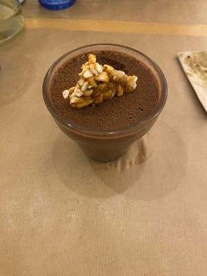 The dessert mousse was excellent!!  at Riz Riz - Marais in Paris