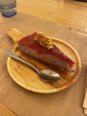 Cheesecake  at Riz Riz - Marais in Paris