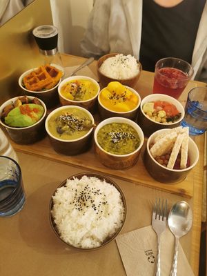 Rice Table at Riz Riz - Marais in Paris