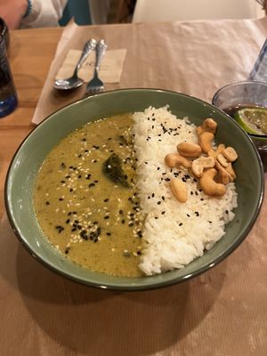 Super yummy dragon curry...  at Riz Riz - Marais in Paris