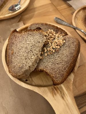 Banana breadd  at Riz Riz - Marais in Paris