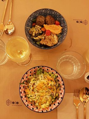 Mezze & salad at Riz Riz - Marais in Paris