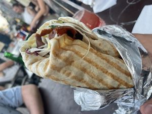 Seitan Dürüm  at Shahia II in Leipzig