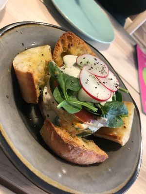 Raw lasagne! at The Greenhouse Eatery in Doncaster