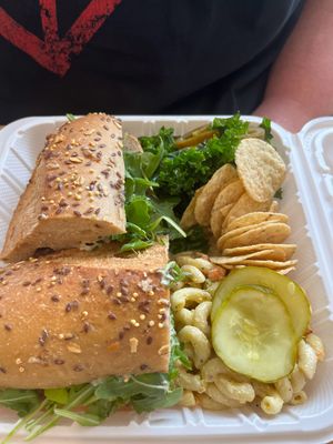 Cheesesteak at Nature's Plate Cafe & Juice Bar in Keyport
