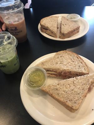 Balsamic Roasted Tofu Sandwich  at Blue State Coffee in Hartford