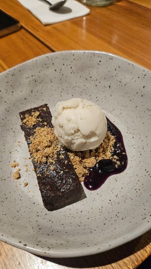 Hazelnut dessert, is ok at Bam Bam Italian in Avonsleigh