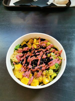 Asian salad at Veg&Veg in Rome