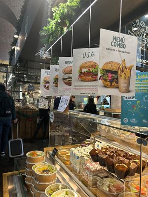 Food market  at Veg&Veg in Rome