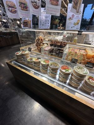 Ready to eat bowls   at Veg&Veg in Rome