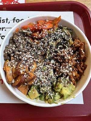 Build your own poke bowl  at Veg&Veg in Rome