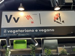Signage   at Veg&Veg in Rome