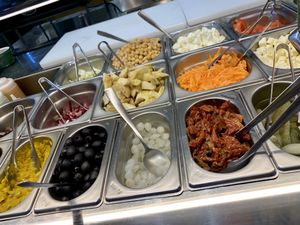 salad at Veg&Veg in Rome