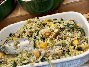 rice dish 1 at Veg&Veg in Rome