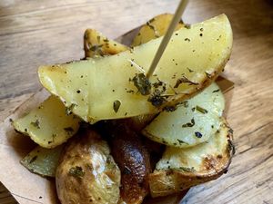 potatoes at Veg&Veg in Rome
