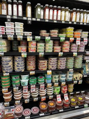 Plant dips and spreads #Veganuary at Sprouts Farmers Market in Sarasota