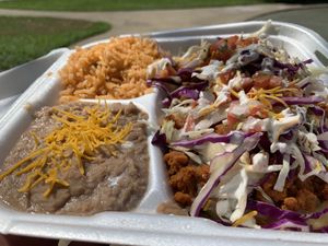 Vegan Sopes  at Wild Rooster Bistro in Fair Oaks