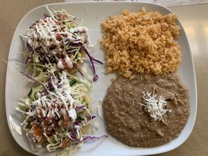 Vegan veggie sopes   at Wild Rooster Bistro in Fair Oaks