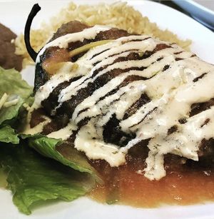 Chile Relleno  at Wild Rooster Bistro in Fair Oaks