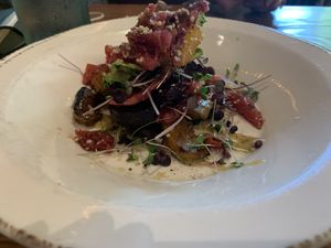 Beet salad at Wild Goat Bistro in Petaluma