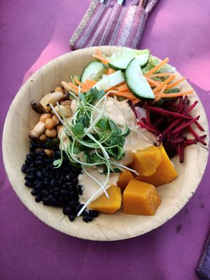Buddha bowl at The Fisherman Vegan Restaurant   in Hoi An