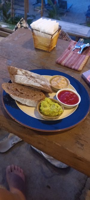 Dip your bread at The Fisherman Vegan Restaurant   in Hoi An