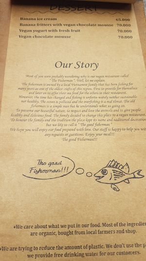  at The Fisherman Vegan Restaurant   in Hoi An