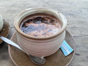 Hot chocolate   at The Fisherman Vegan Restaurant   in Hoi An