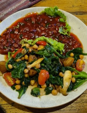 Crispy potatoes at The Fisherman Vegan Restaurant   in Hoi An