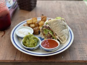 Mexican wrap - The Fisherman Vegan Restaurant, An Bang Beach, Hoi An  at The Fisherman Vegan Restaurant   in Hoi An