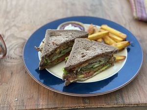 Sandwiches - The Fisherman Vegan Restaurant, An Bang Beach, Hoi An  at The Fisherman Vegan Restaurant   in Hoi An