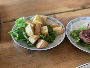 Crispy potatoes - The Fisherman Vegan Restaurant, An Bang Beach, Hoi An  at The Fisherman Vegan Restaurant   in Hoi An