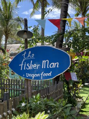 The Fisherman Vegan Restaurant, An Bang Beach, Hoi An  at The Fisherman Vegan Restaurant   in Hoi An