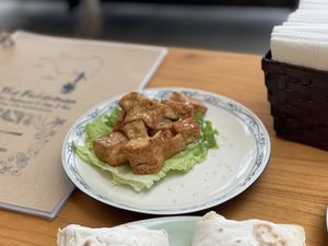 Grilled tofu - The Fisherman Vegan Restaurant, An Bang Beach, Hoi An  at The Fisherman Vegan Restaurant   in Hoi An