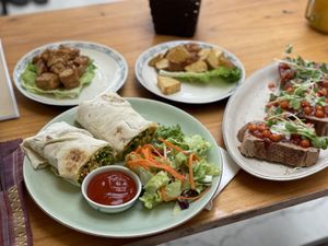 The Fisherman Vegan Restaurant, An Bang Beach, Hoi An  at The Fisherman Vegan Restaurant   in Hoi An