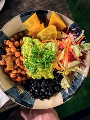 Buddha bowl at The Fisherman Vegan Restaurant   in Hoi An