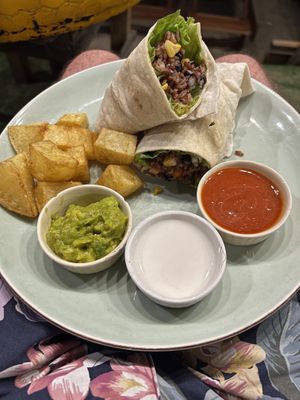 Mexican wrap  at The Fisherman Vegan Restaurant   in Hoi An