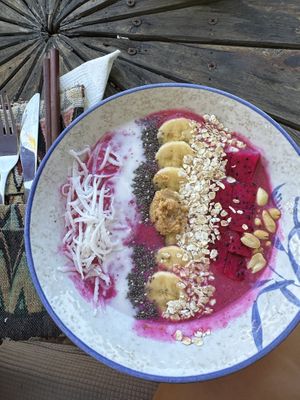 unfortunately bad smoothie bowls…😒  at The Fisherman Vegan Restaurant   in Hoi An