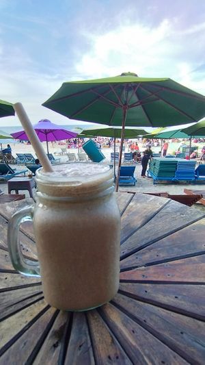 Choco coco smootheir.  i don't recommend though.  It is so-so. at The Fisherman Vegan Restaurant   in Hoi An