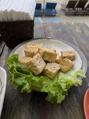 Grilled Tofu at The Fisherman Vegan Restaurant   in Hoi An