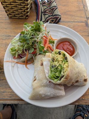 Brekky Burrito at The Fisherman Vegan Restaurant   in Hoi An