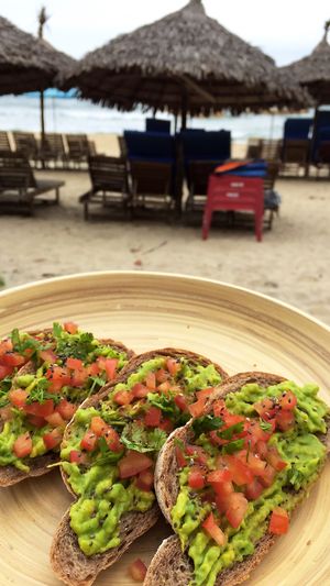 Epic smashed Avo on toast!  at The Fisherman Vegan Restaurant   in Hoi An