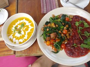 Breakfast at The Fisherman Vegan Restaurant   in Hoi An