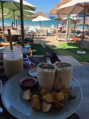 Mexican wrap at The Fisherman Vegan Restaurant   in Hoi An