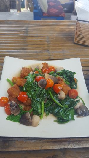 Pumpking gnocchi at The Fisherman Vegan Restaurant   in Hoi An