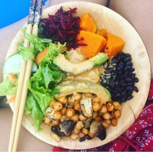 Buddha bowl  at The Fisherman Vegan Restaurant   in Hoi An