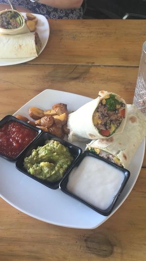 Mexican wrap  at The Fisherman Vegan Restaurant   in Hoi An